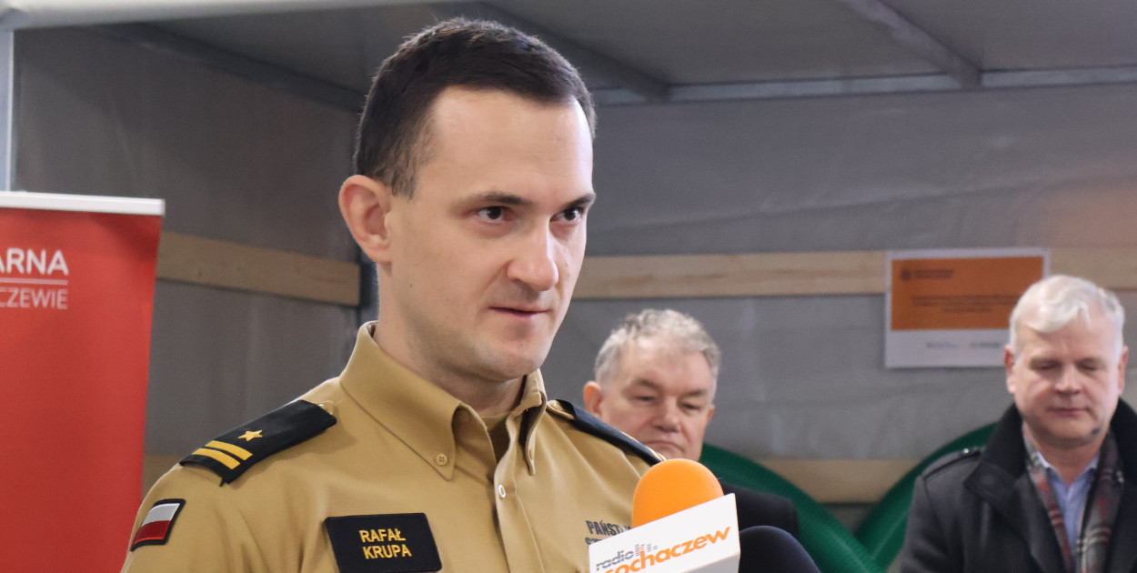 Komenda straży w Sochaczewie zasilona bezprecedensowo