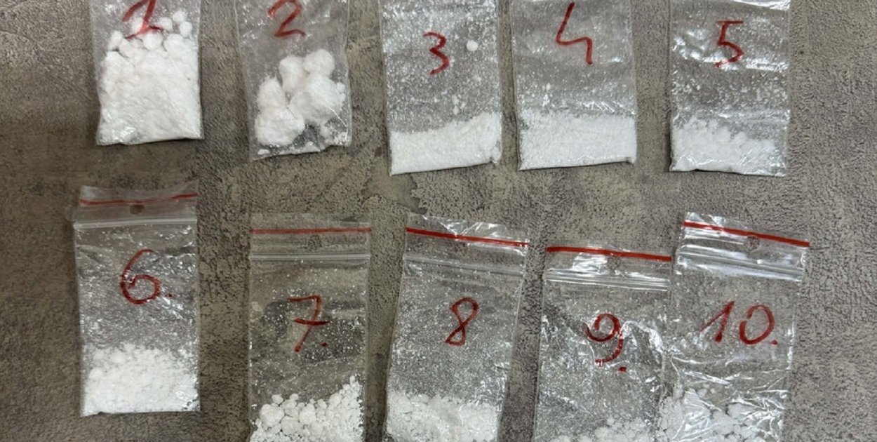 15 torebek amfetaminy w torebce sochaczewianki