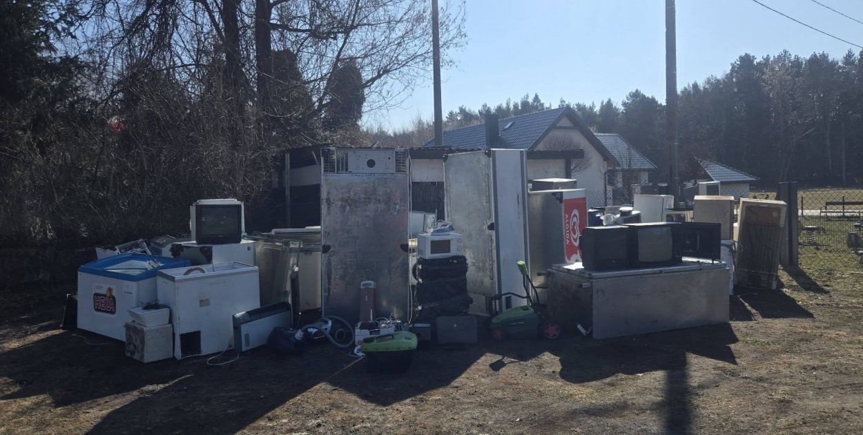 Zbiórka elektroodpadów w gminie Brochów: połasili się na dobro wspólne