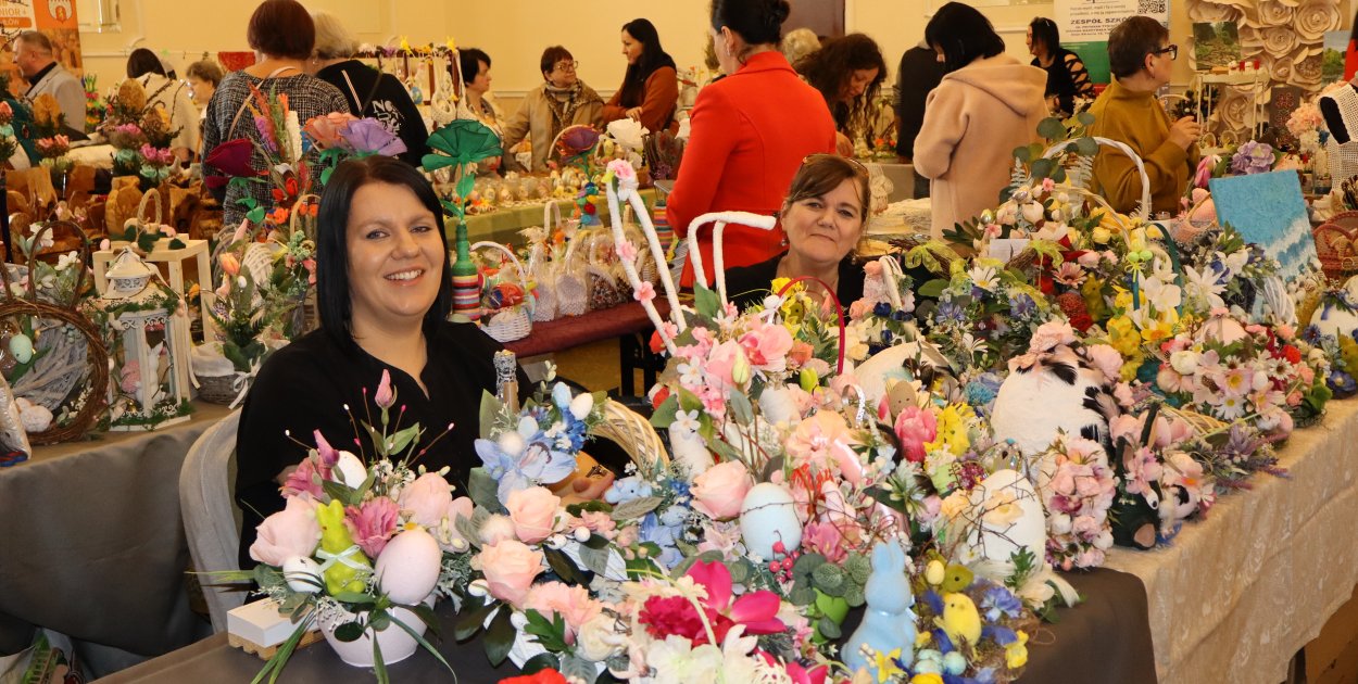 60 wystawców na Powiatowym Kiermaszu Wielkanocnym w Sochaczewie