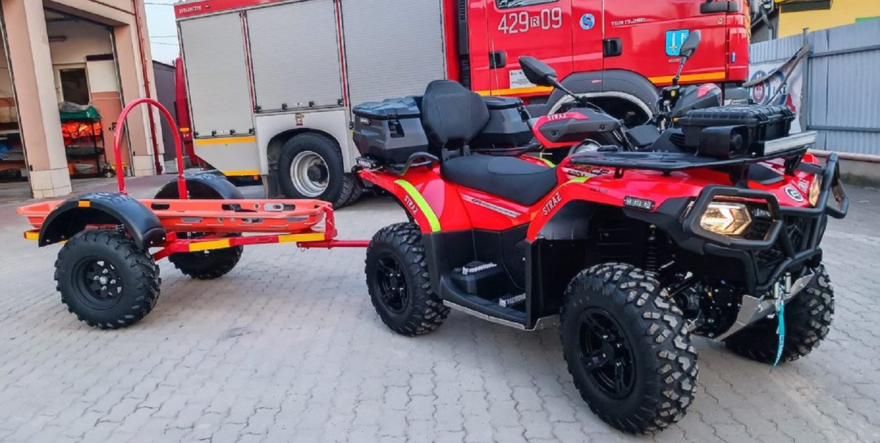 OSP Feliksów chce kupić quada, potrzebna pomoc, ruszyła zbiórka