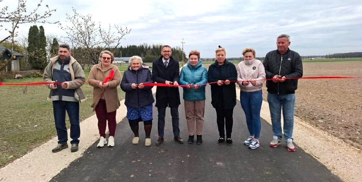 Historyczna inwestycja drogowa w Gminie Rybno zakończona