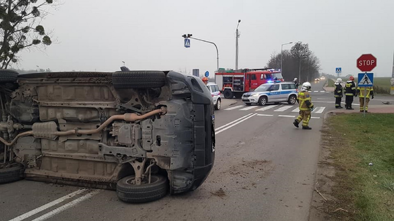 Szymanow Elzbietow Zderzenie Samochodow Tusochaczew Pl